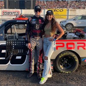 Avec Les Filles Slit Hem Straight Distressed Jeans